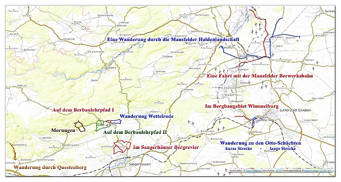 Links zu den Touren